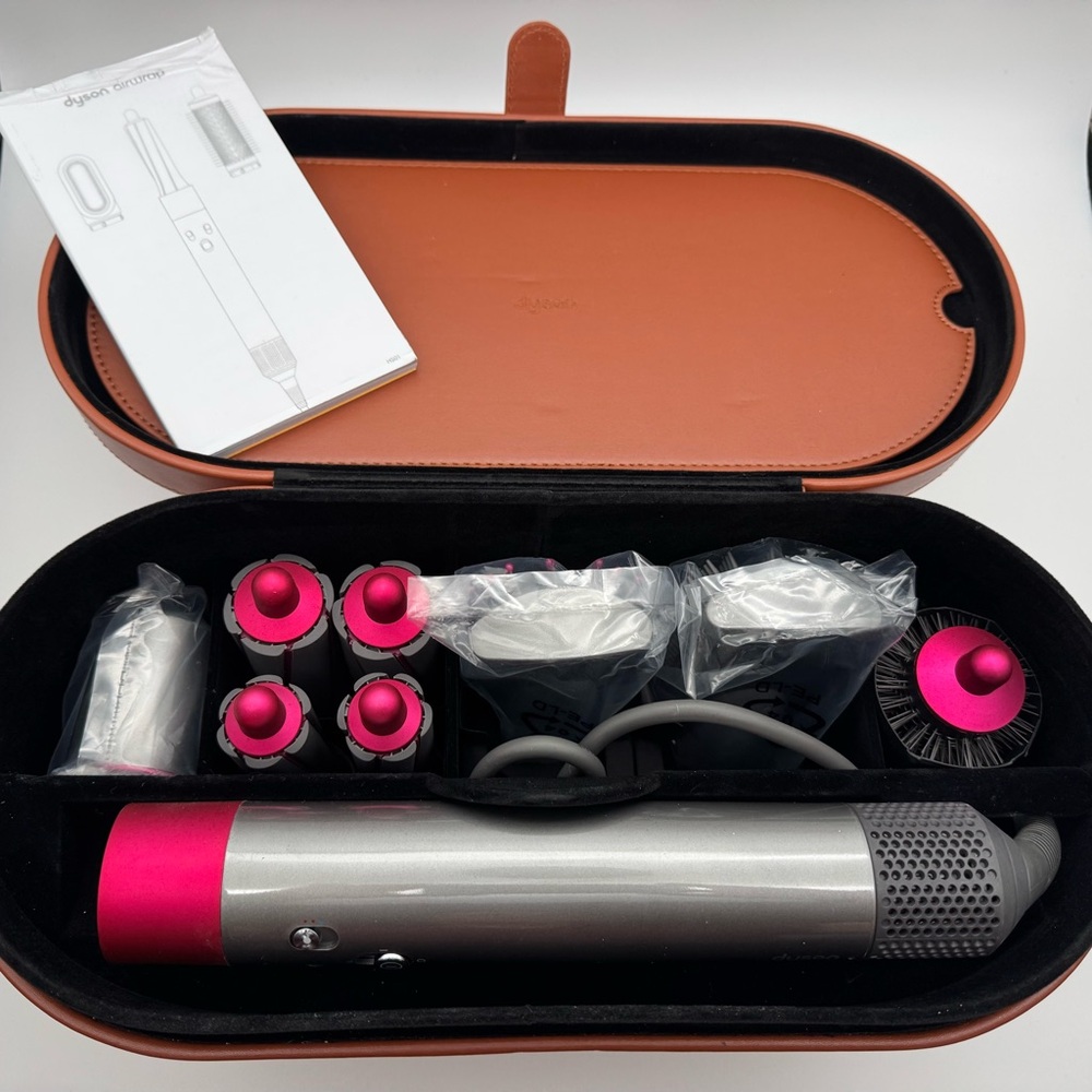 Dyson Airwrap Complete in White and Pink